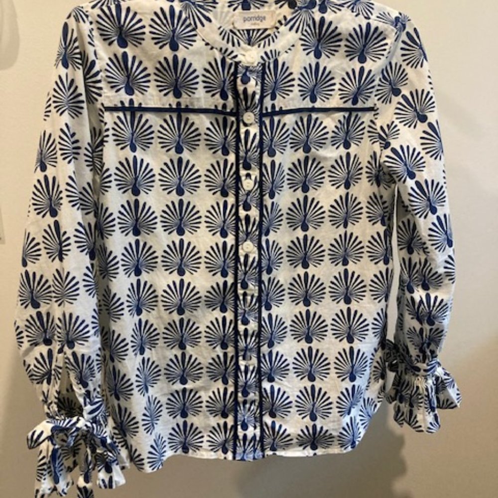 Cute Small Porridge Blouse